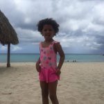 moederschap in curaçao strand