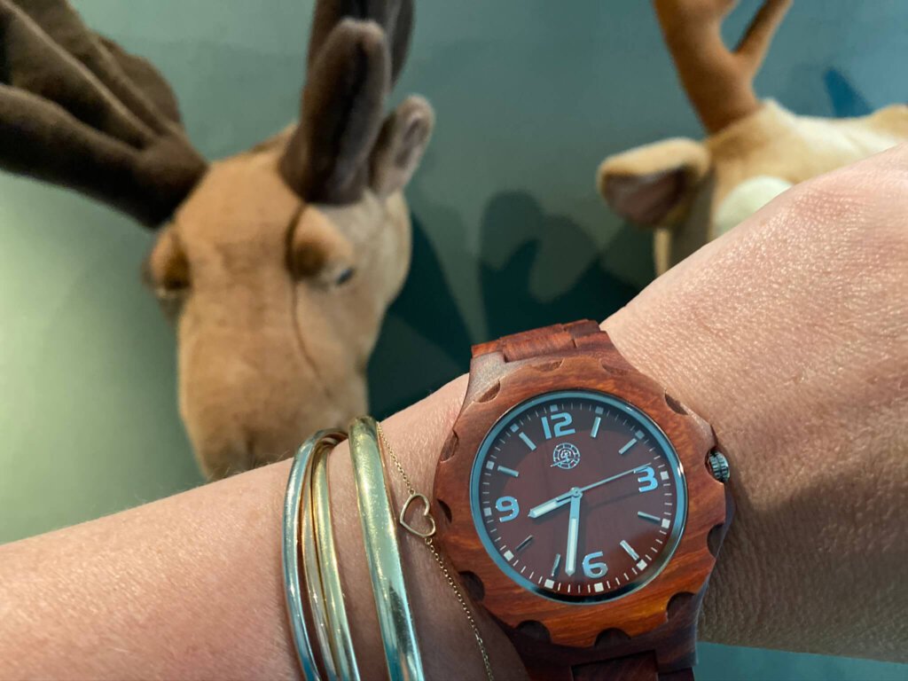 horloge, greenwatch, hout