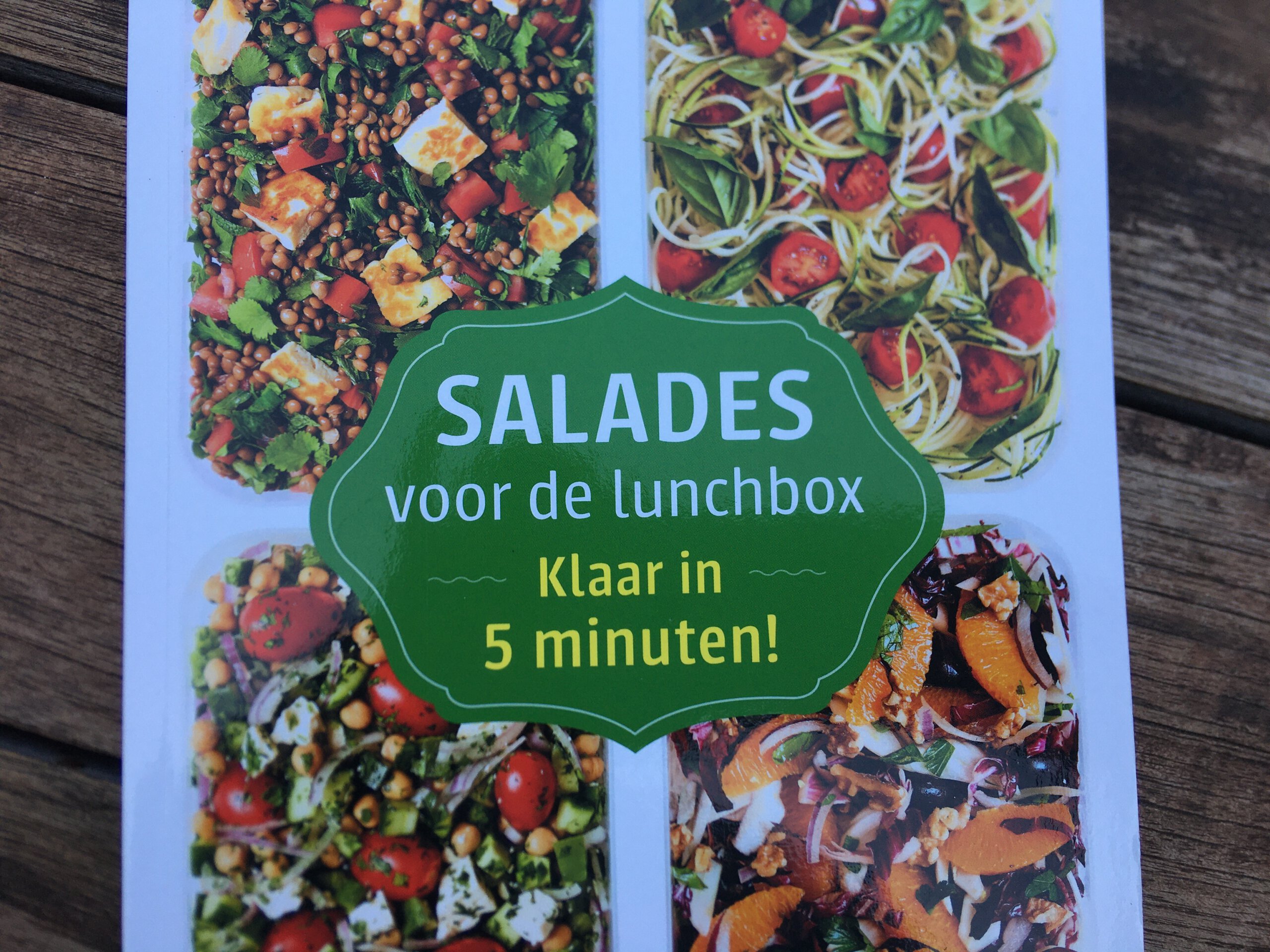 salade voor de lunchbox