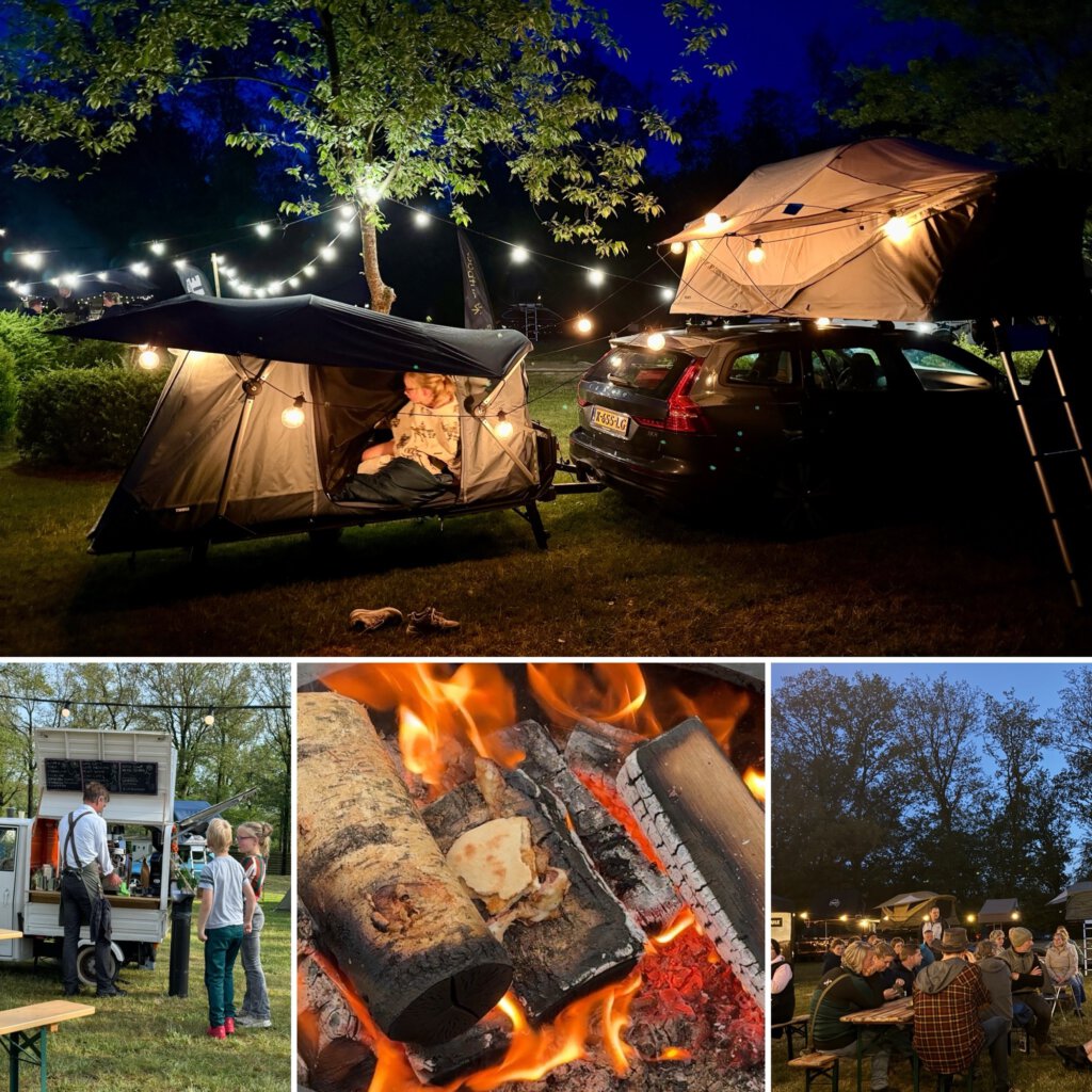 Park drentheland, zorgvlied, kamperen in Nederland, outback daktent event, thule approach