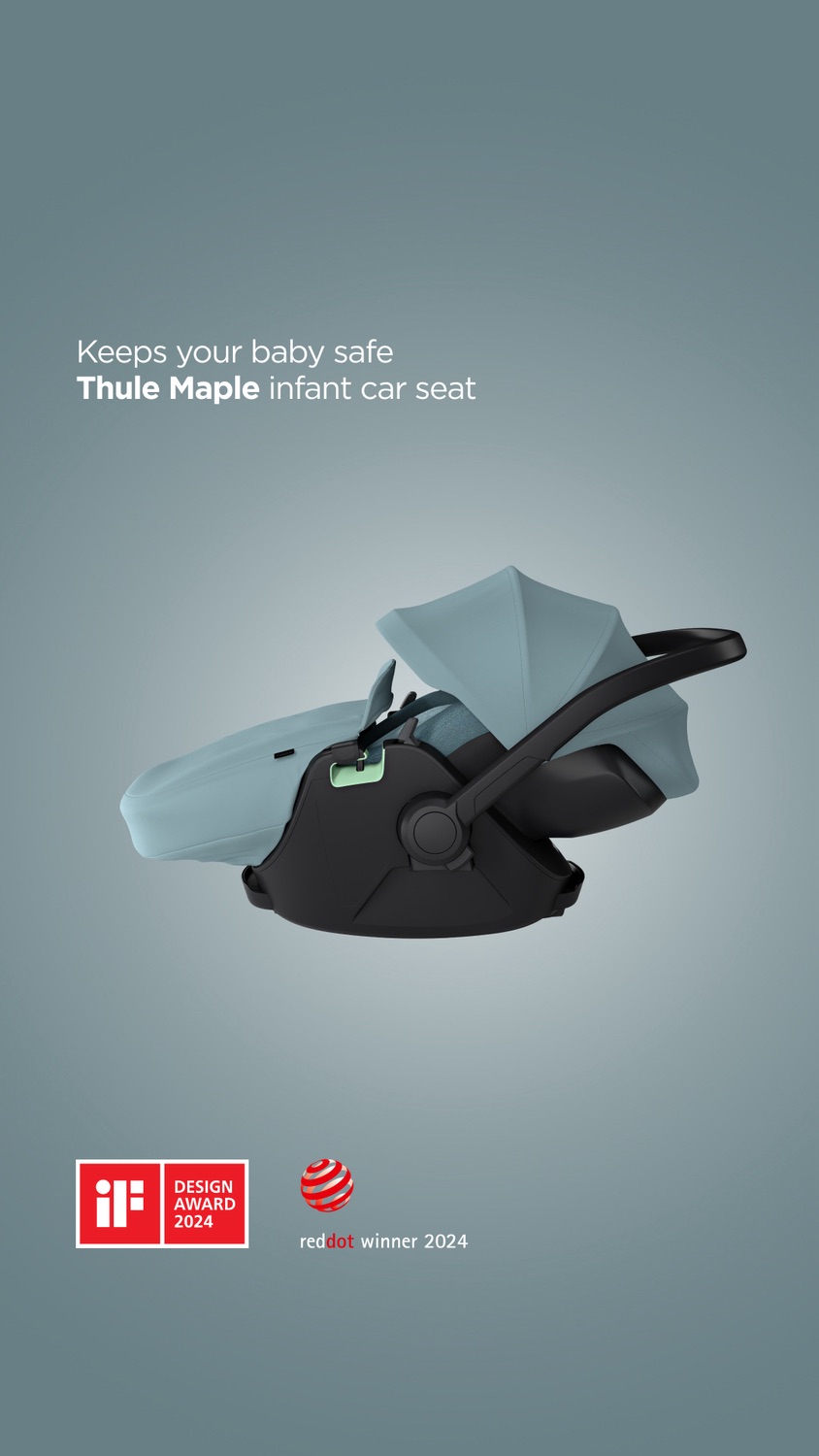 de beste autostoel, de veiligste autostoel, babystoel, ADAC winnaar, Thule Maple, Thule Alfi , autostoelen ,de beste keuze autostoel