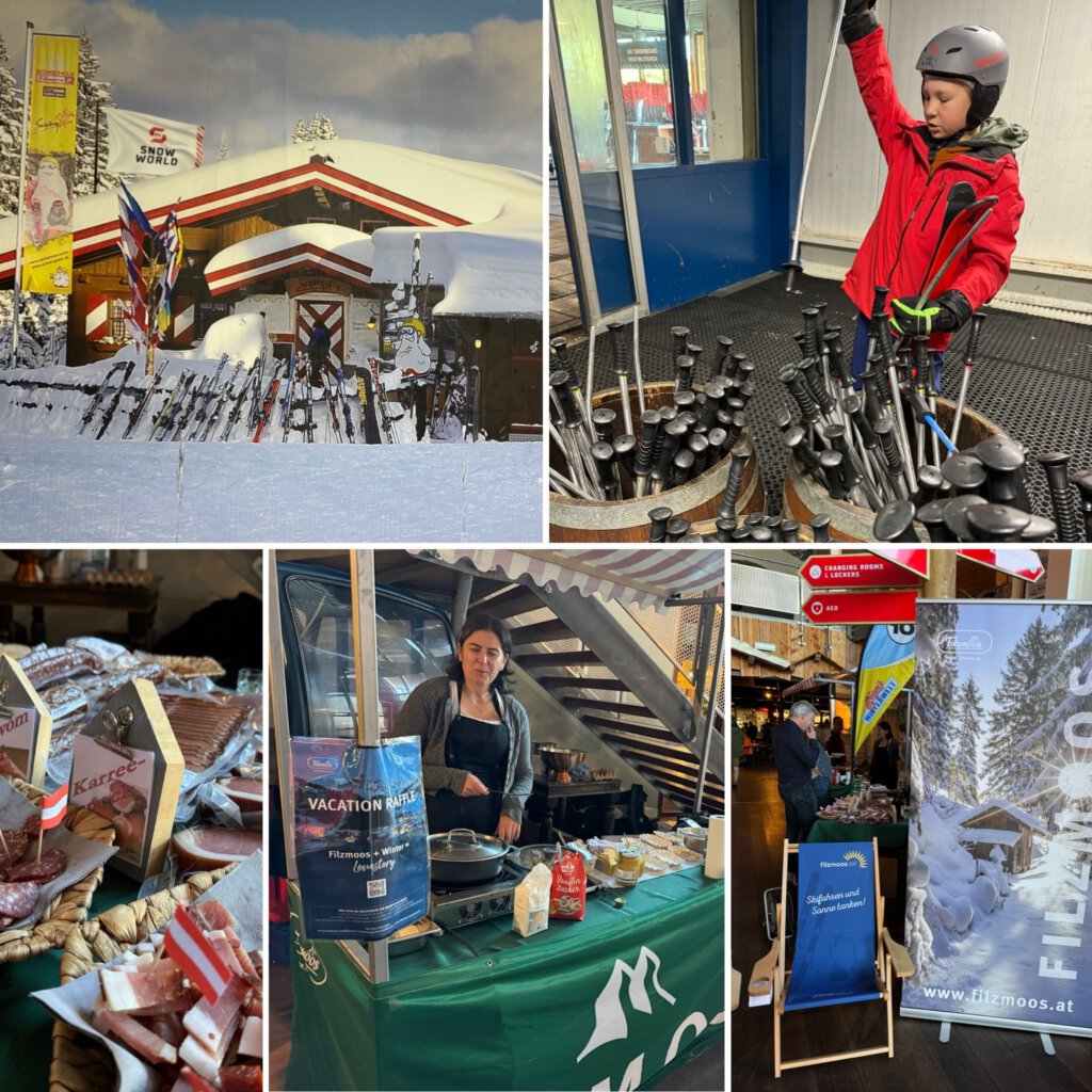 snowworld, Filzmoos, leren skien