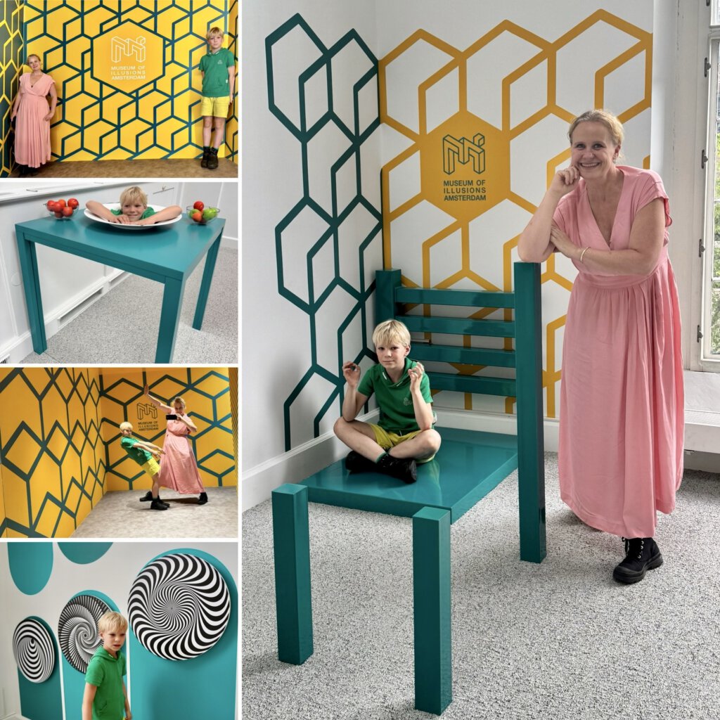 wereld van illusies, museum van de illusies, illusie, amsterdam uittip, uitje met kinderen, museum of illusions, viktor mids