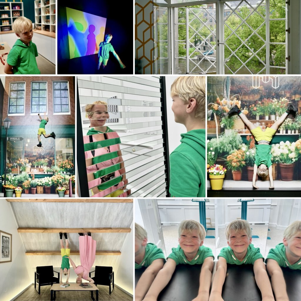 wereld van illusies, museum van de illusies, illusie, amsterdam uittip, uitje met kinderen, museum of illusions, viktor mids
