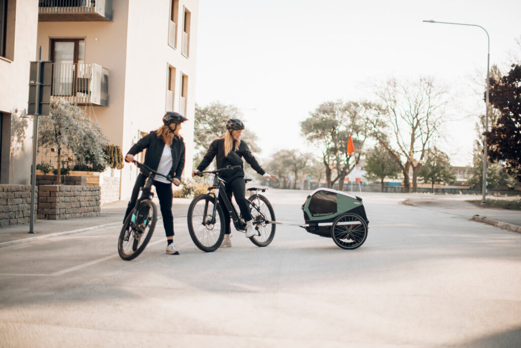 Thule Bexey, fietskar, hondenkar, honden fietskar, de beste fietskar voor honden