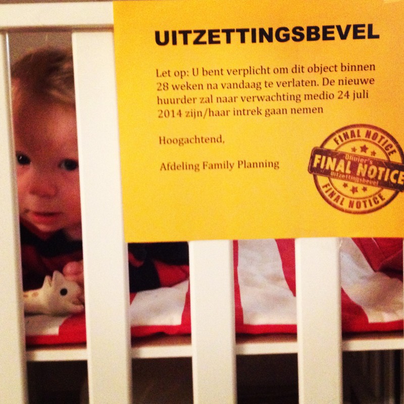 Pregnancy announcement