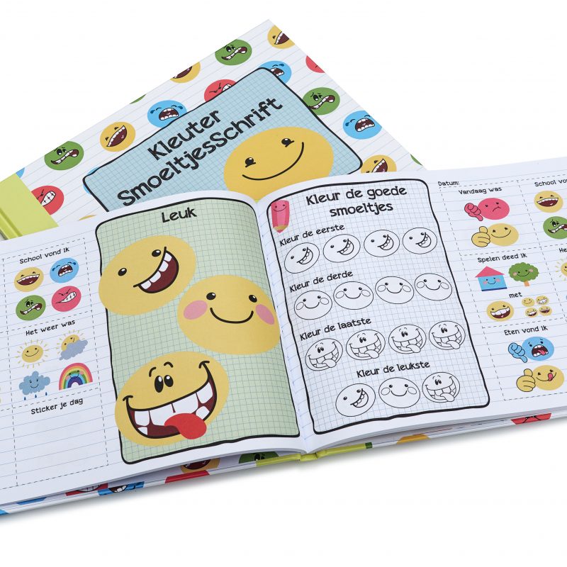 Het KleuterSmoeltjesSchrift: een invul dagboek speciaal voor kleuters