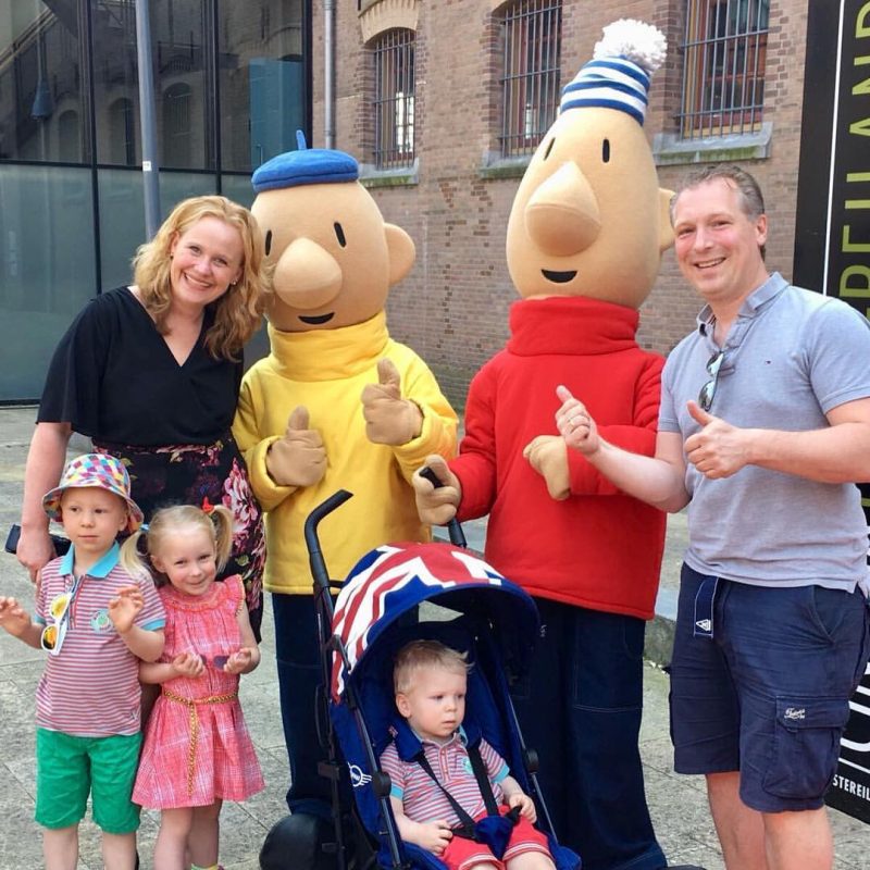 Museum van de Twintigste Eeuw werd bezocht na de feestelijke bioscoop premiere van Buurman & Buurman