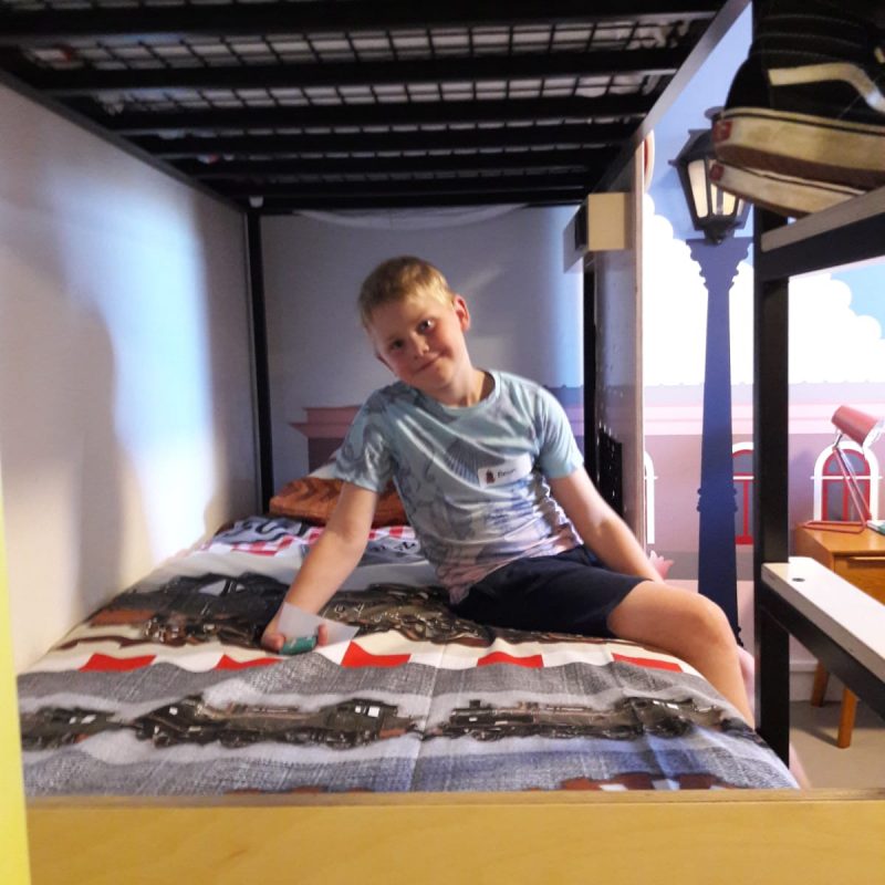 Spoorwegmuseumkamer in het Stayokay Utrecht Centrum officieel geopend. De mooiste treindromen komen tot leven