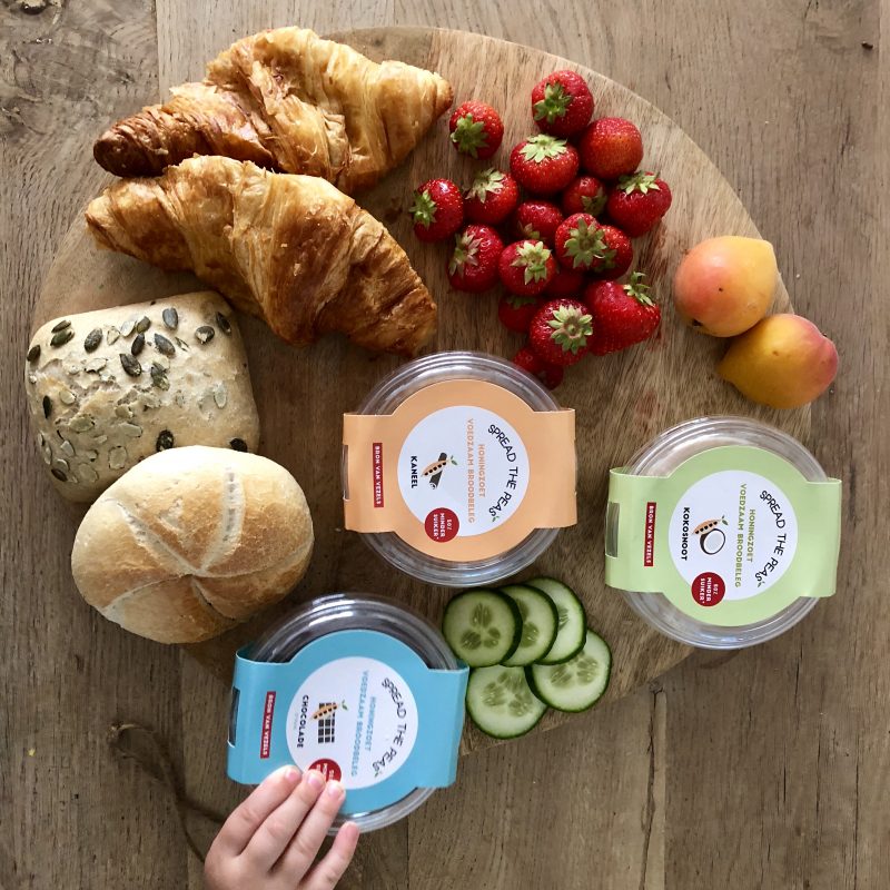 Broodbeleg van peulvruchten alternatief voor de kinderboterham!: Spread the peas!