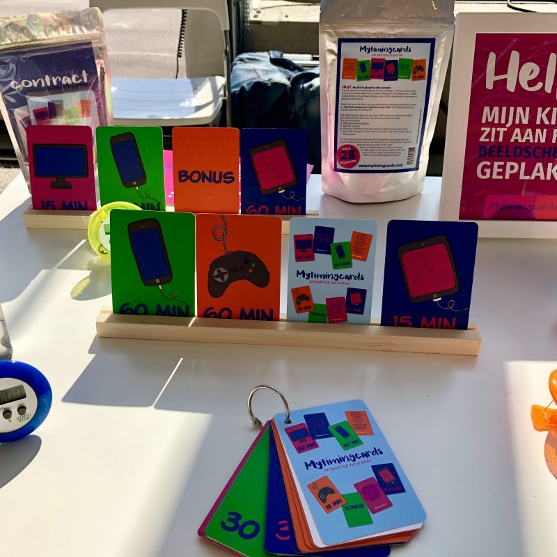 My timing cards: beeldschermafspraken met de kleine bandito’s