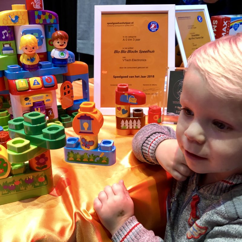 Bla Bla Blocks Speelhuis is Winnaar Speelgoed van het Jaar 2018!                                                                                                                                    