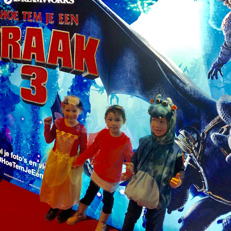 Nederlandse premiére HOE TEM JE EEN DRAAK 3 in aanwezigheid van de Nederlandse stemmencasten boyband FOURCE