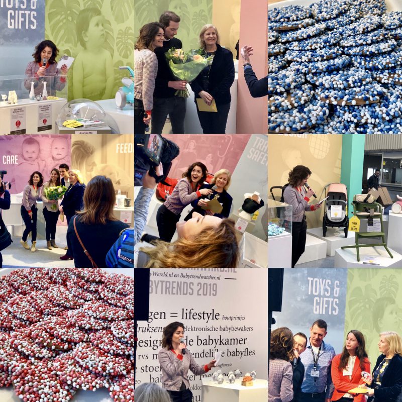 De winnaars van de ‘Baby Innovation Award’ 2019 zijn bekend gemaakt door Kim Lian van der Meij