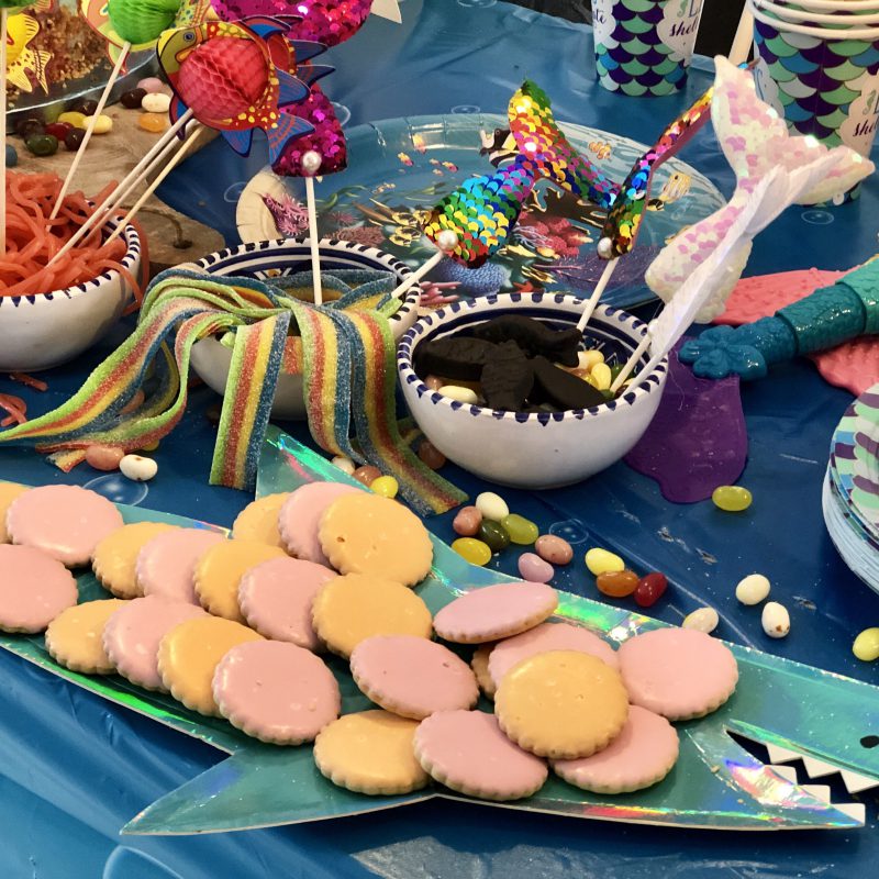 Verjaardagen combineren doe je zo: onderwaterwereld- zeemeermin verjaardagsfeestje