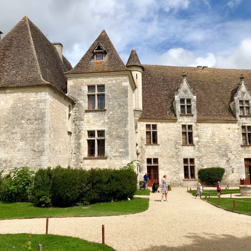 Chateau Bridoire: middeleeuwse spelletjes spelen in de Dordogne