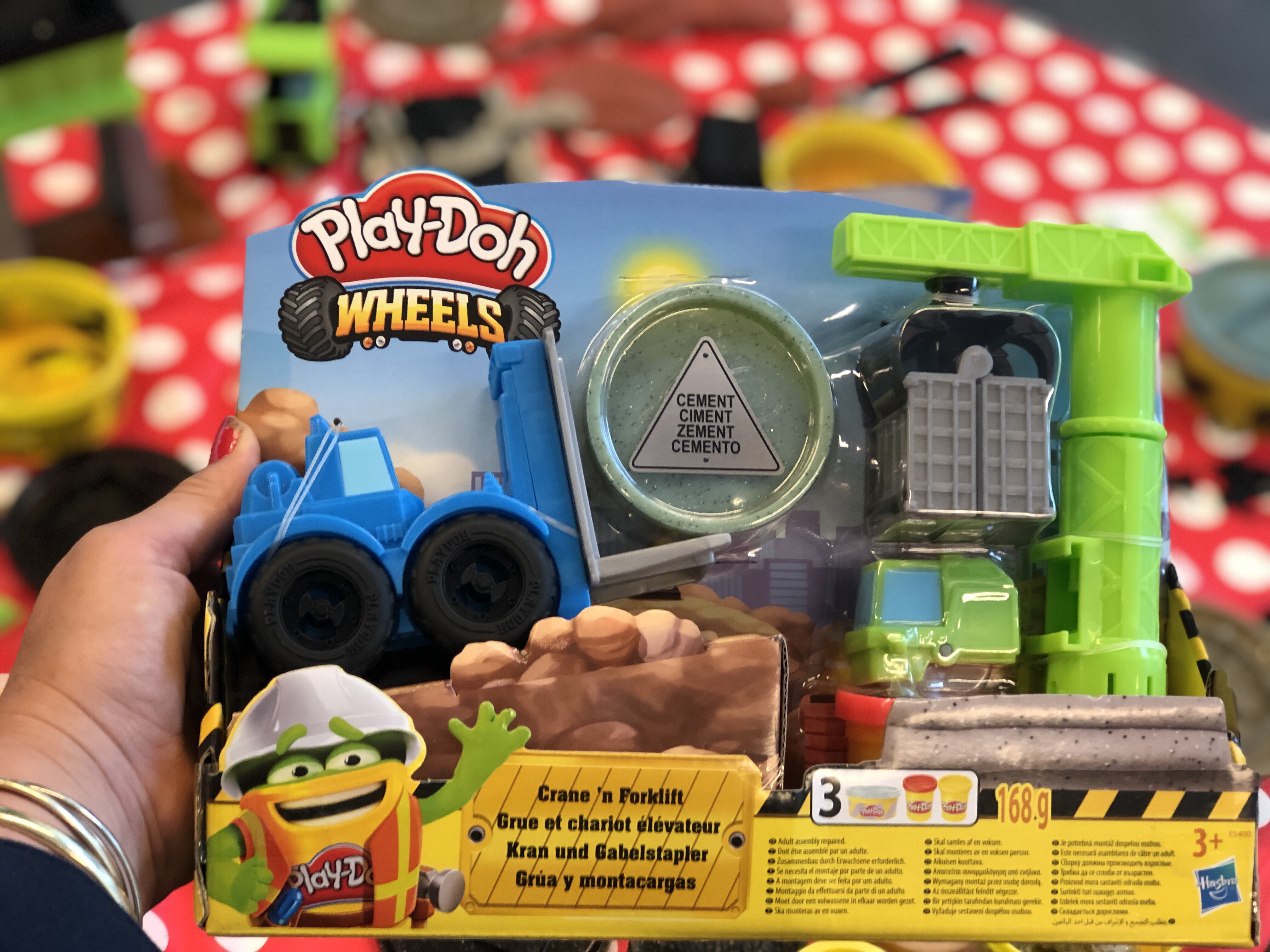 gelei meloen Geschikt Play-Doh Wheels: 'werk in uitvoering' met onze mini aannemer