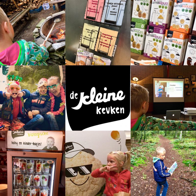 Wil je een koekje of een appel? De kleine Keuken helpt een handje.