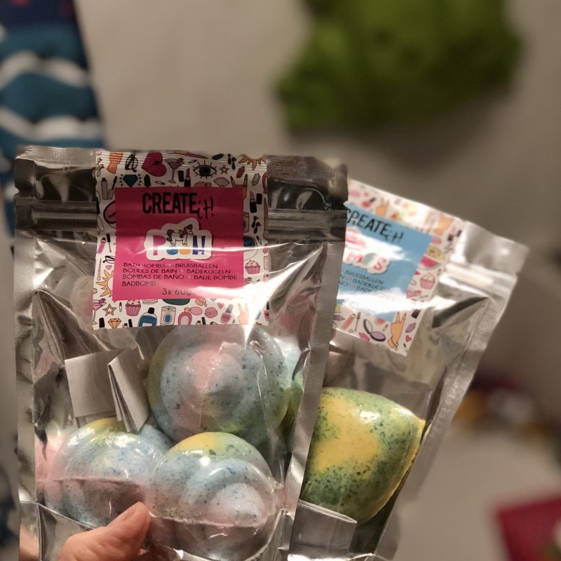 Create It! Bruisballen Unicorn Poo & bathbomb hearts