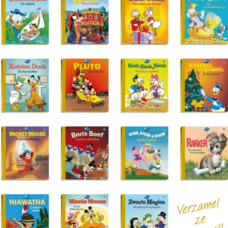 Even terug in de tijd met de Gouden boekjes