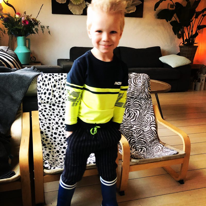 Stampen in de plassen met Aigle regenlaarzen