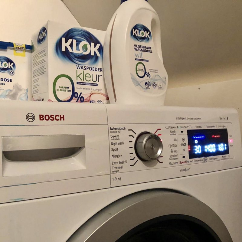 Goed nieuws: Klok is de beste ecologische waspoeder volgens de Consumentenbond