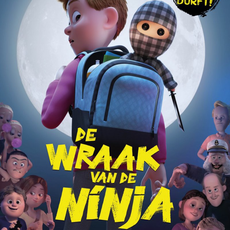 De stoere animatiefilm die je niet zag aankomen! DE WRAAK VAN DE NINJA