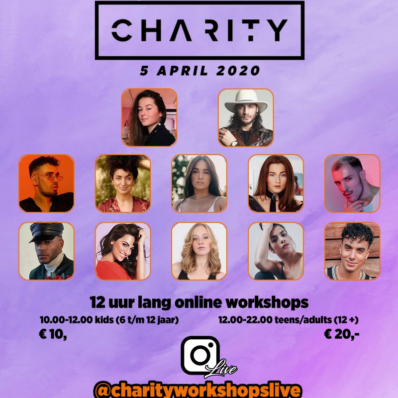 Charity Workshops: dansworkshops voor het goede doel! Dans je mee?