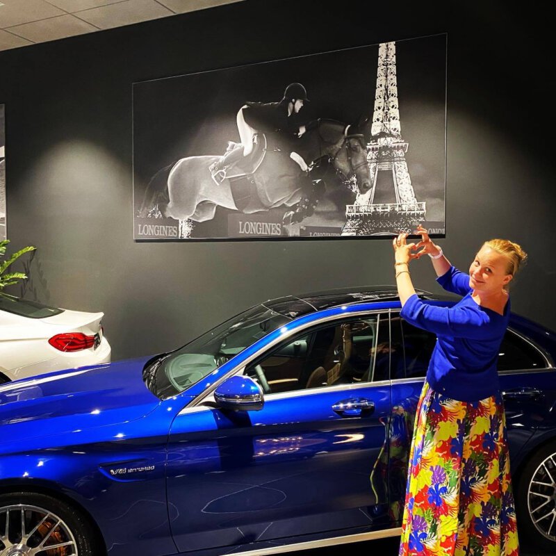 De Parisienne wordt in me naar boven gehaald. Met een gouden sieraad  ‘Tout est possible’