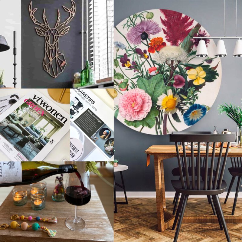 Het interieur van Chalet Olivette in Dutch Design