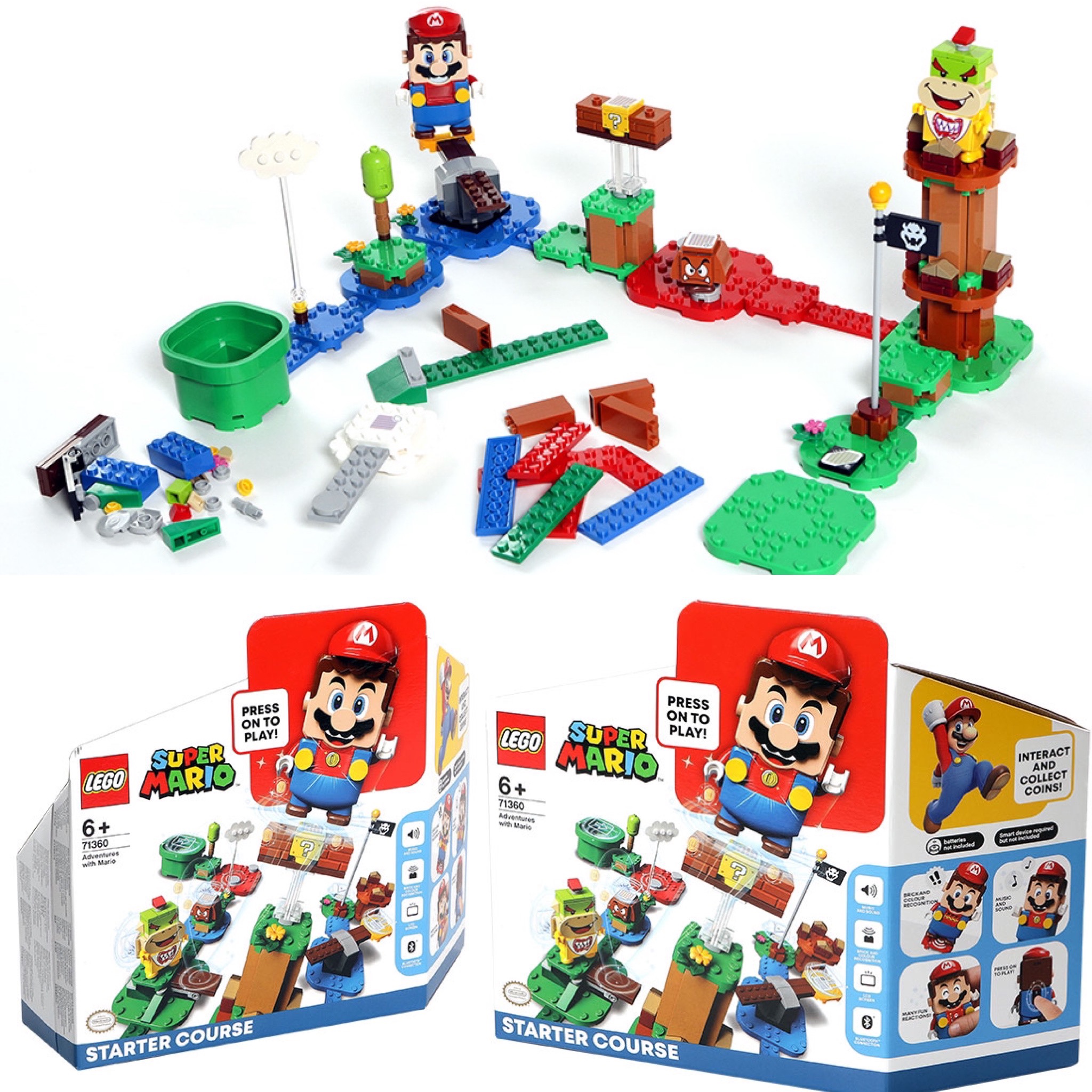 Mario starter set, mario, Nintendo, super mario, Nintendo switch, lego, licensing