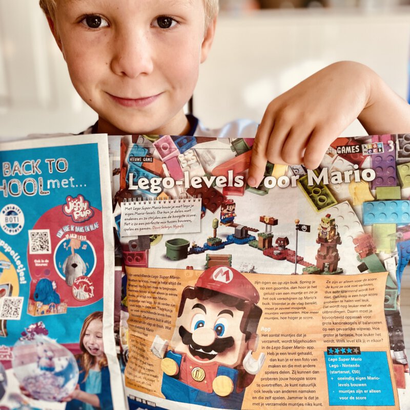 LEGO Avonturen met Mario starter set om avonturen met eigen figuren na te spelen