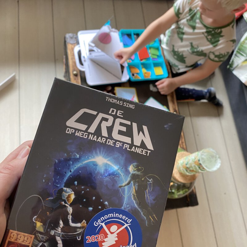 Met het coöperatieve kaartspel De Crew (18+) gaan we op ruimte missie