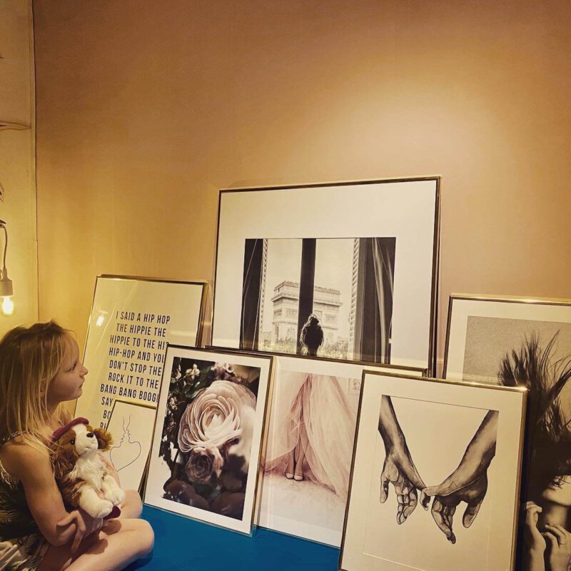 Prachtige wanddecoratie voor de make over van onze logeerkamer