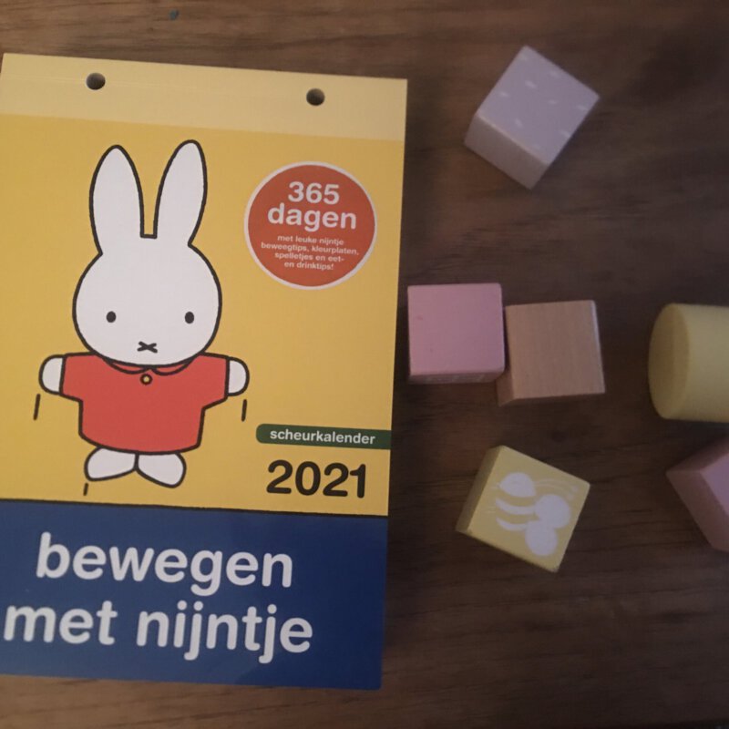 Bewegen met de Nijntje scheurkalender 2021