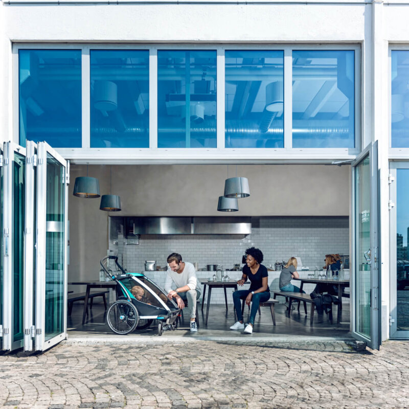 Thule Chariot Lite fietskar voor optimaal gebruiksgemak