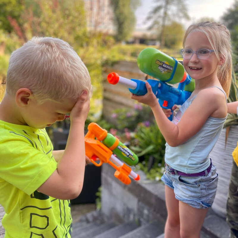 Water pret met de Nerf Super Soaker – Game on !!