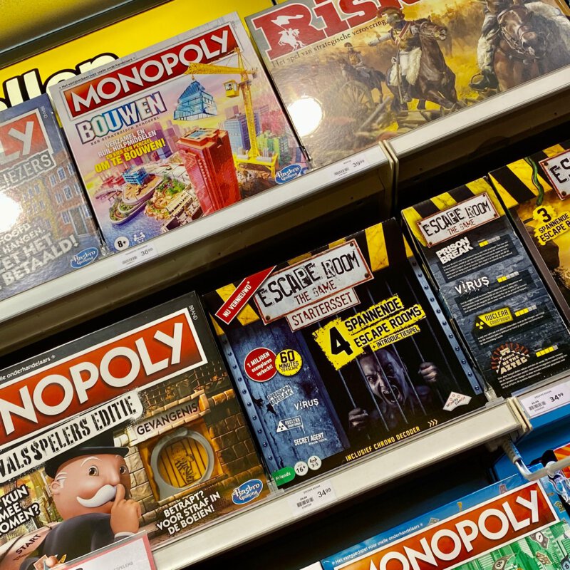 Monopoly in alle vormen en maten! Hét recept voor een knusse Kerst