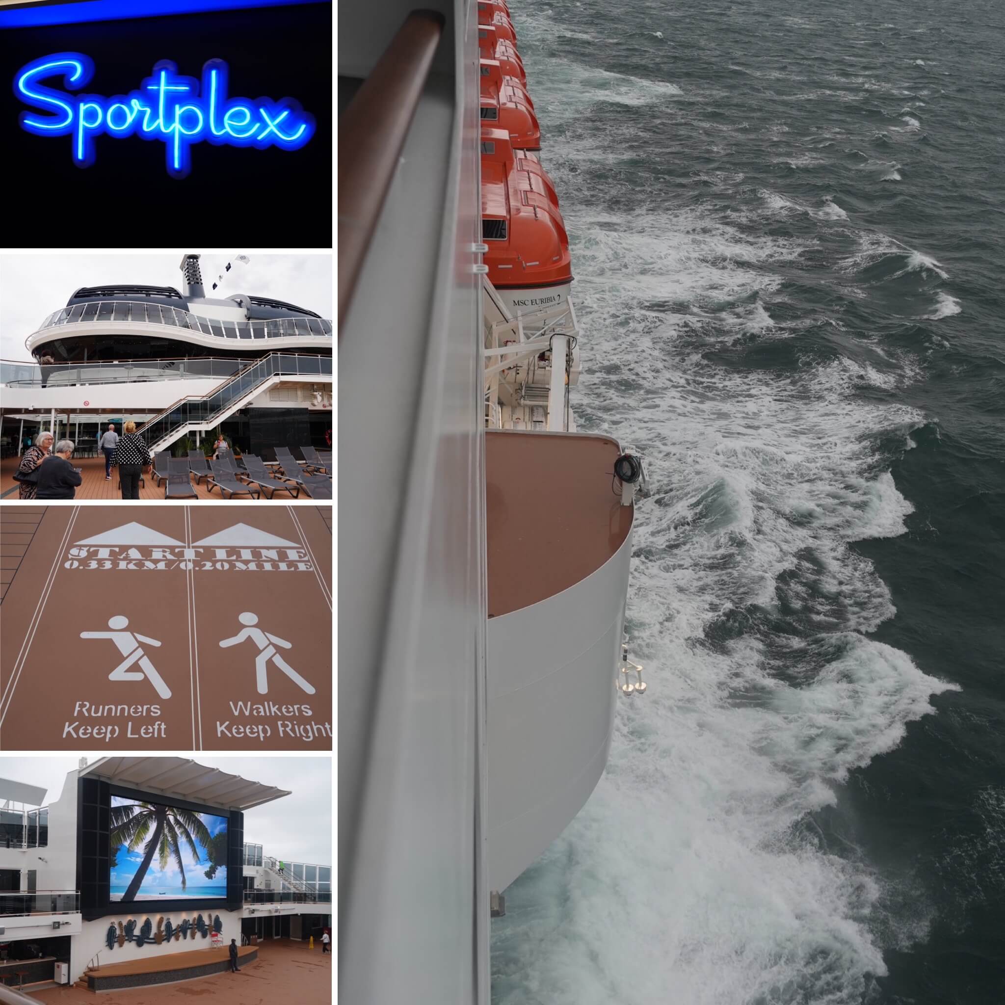 sportplex, msc, zwembad, MSC Euribia, cruises, cruises met msc, review msc, MSC