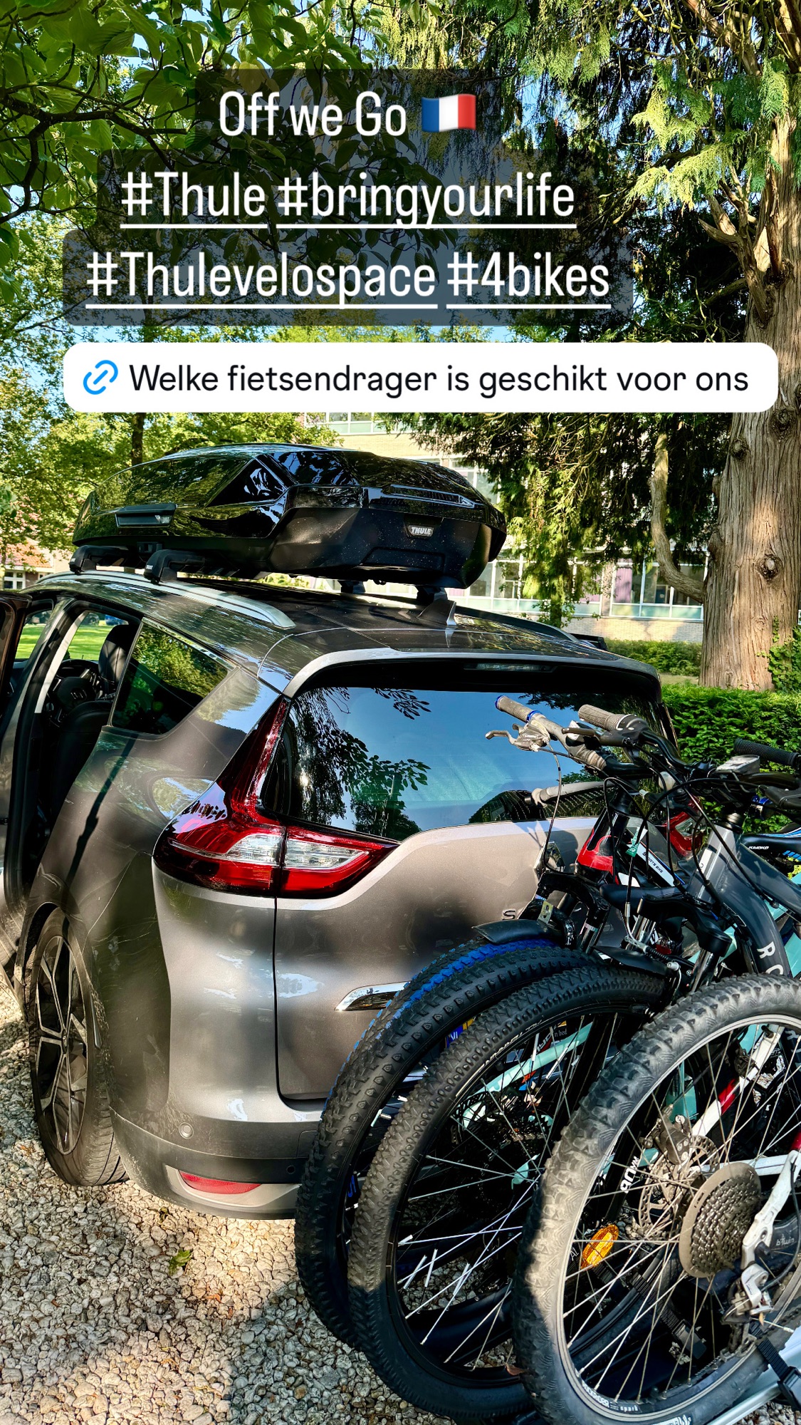 fietsendrager wiebelt, tips, thule Velospace, hulp  