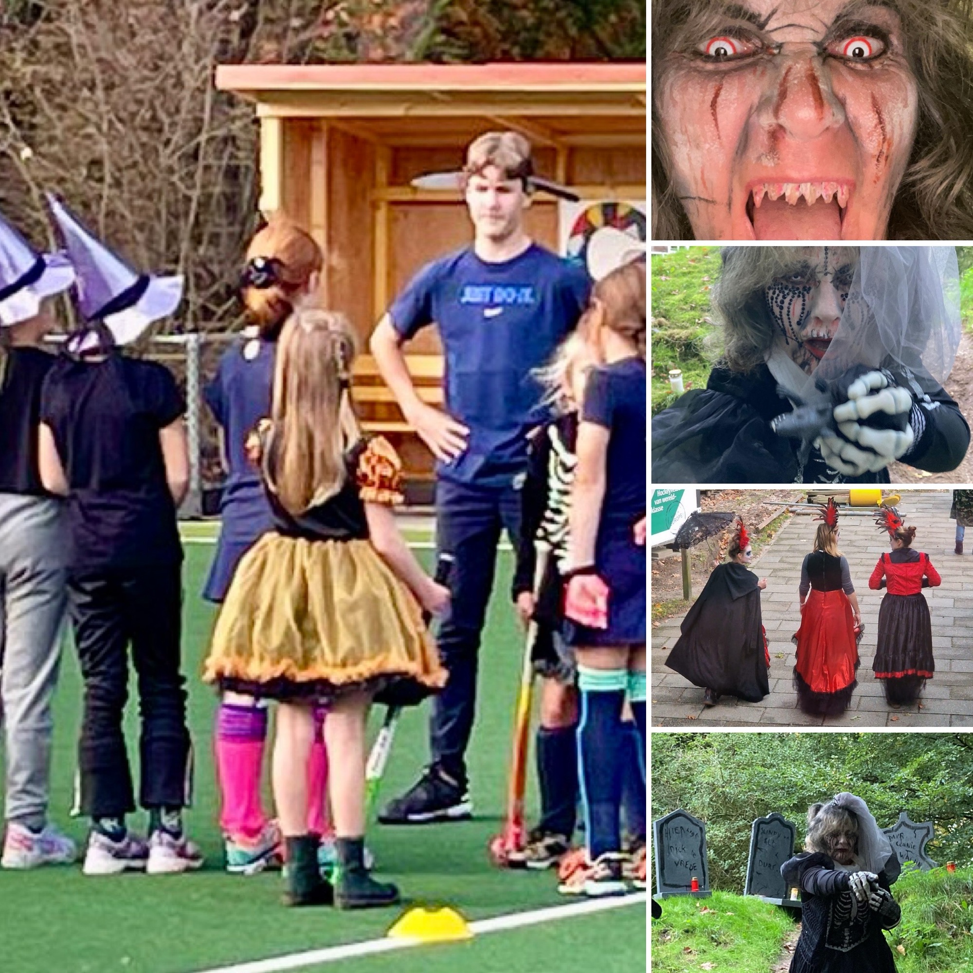 AMHC Apeldoorn, hockeyween, de leukste hockeyclub, halloween, fright night, amhc