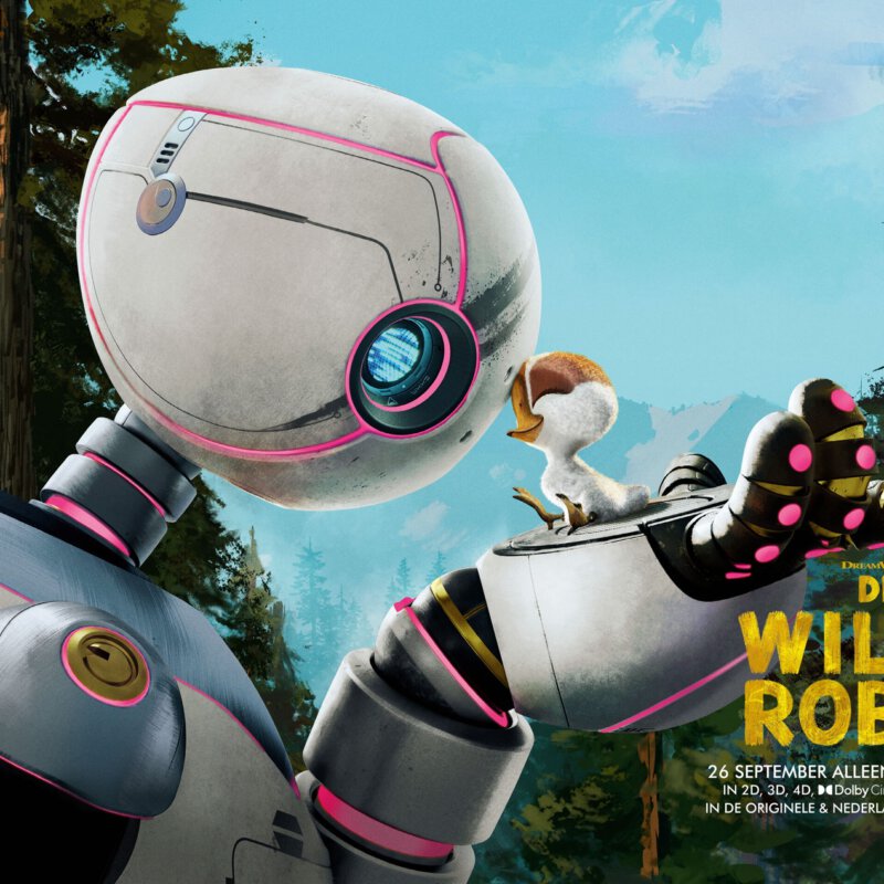 Feestelijke familiepremière l van DE WILDE ROBOT 