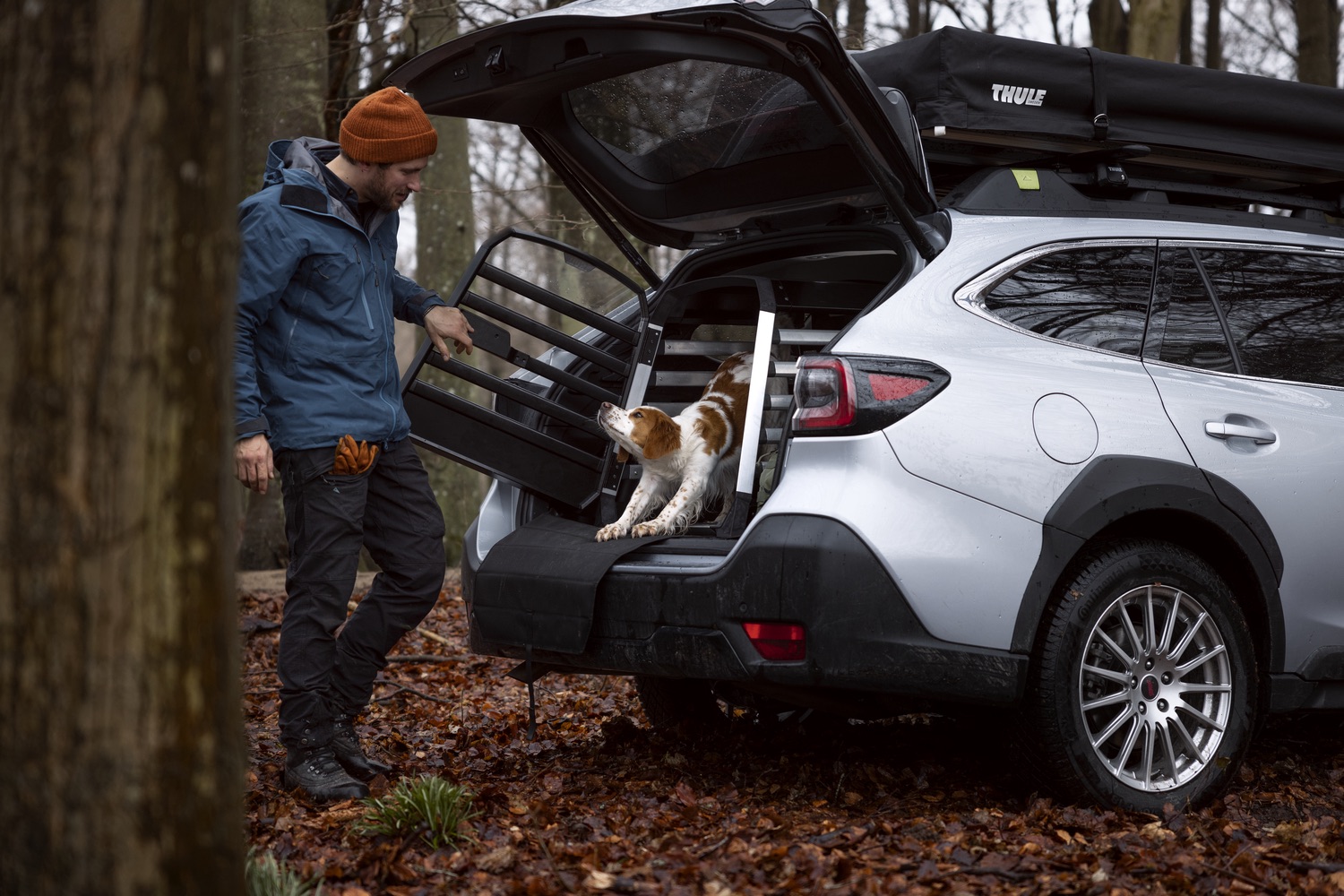 Thule bench, je hond vervoeren, veilig vervoeren van je hond, bench transportmand, honden fietskar