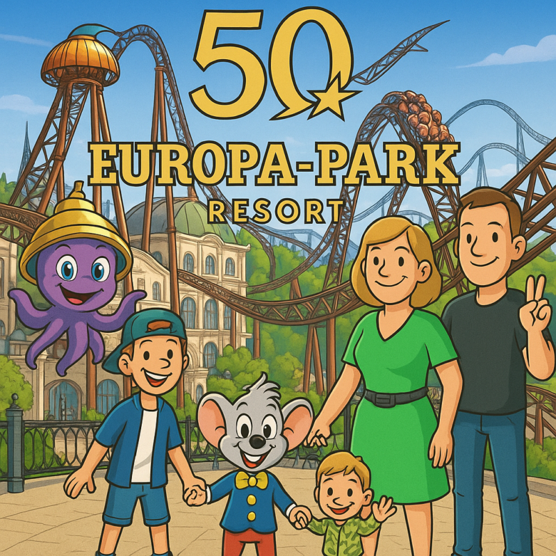 Europa-Park 50 jaar magie: wanneer vertrek jij op deze droomreis voor het hele gezin?