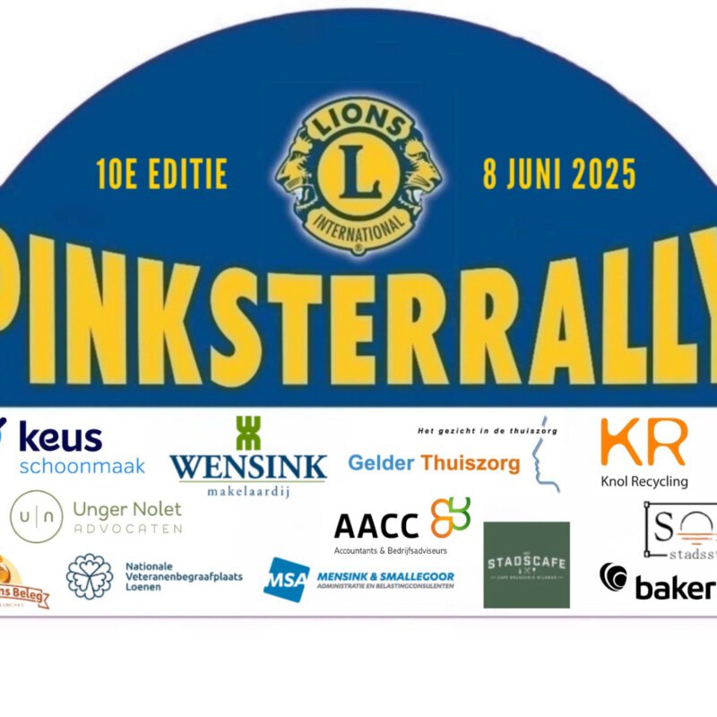 Start je motor voor het goede doel: de Lions Pinksterrally komt eraan