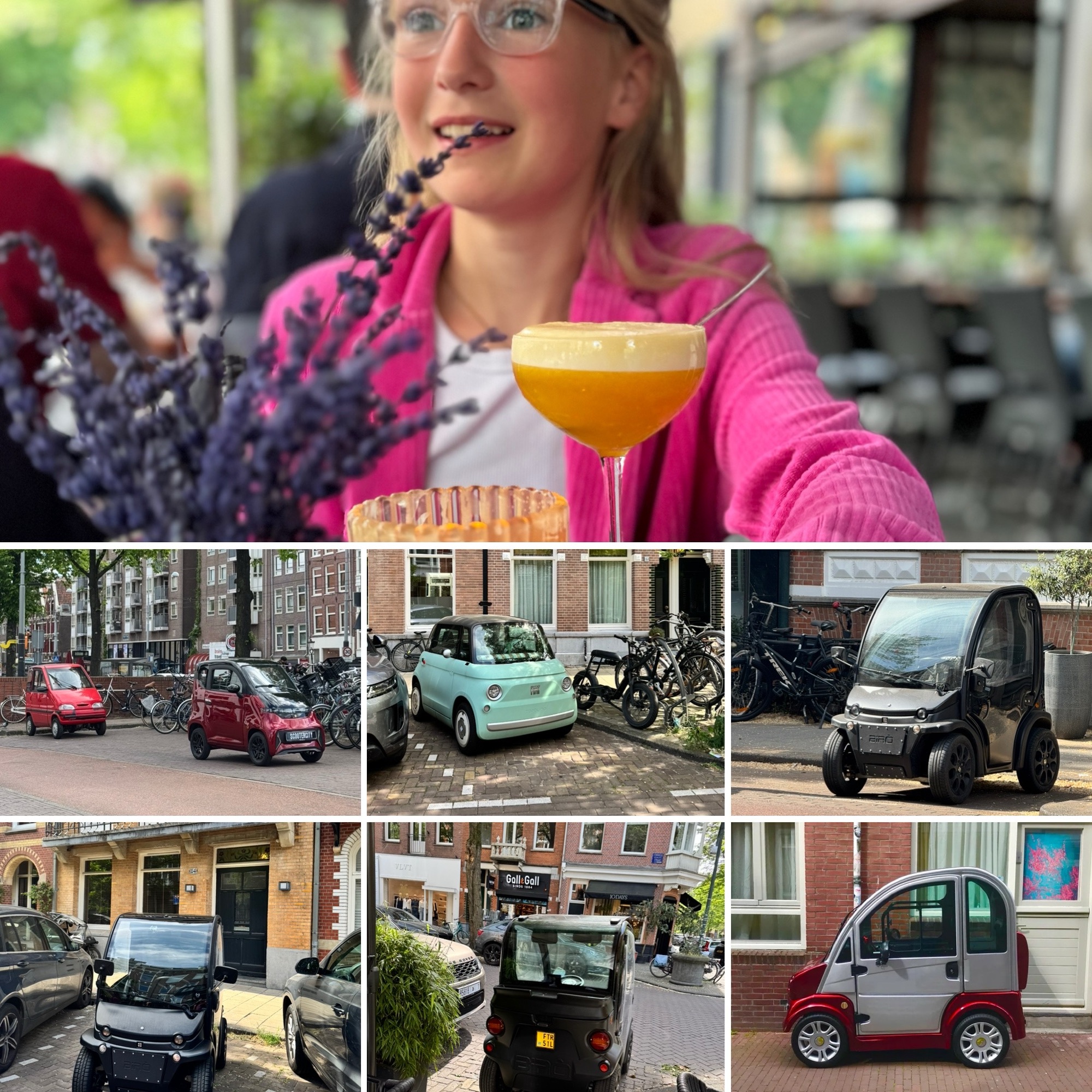 mini cars, city car, amsterdam, biro, invalidenwagentjes, hip