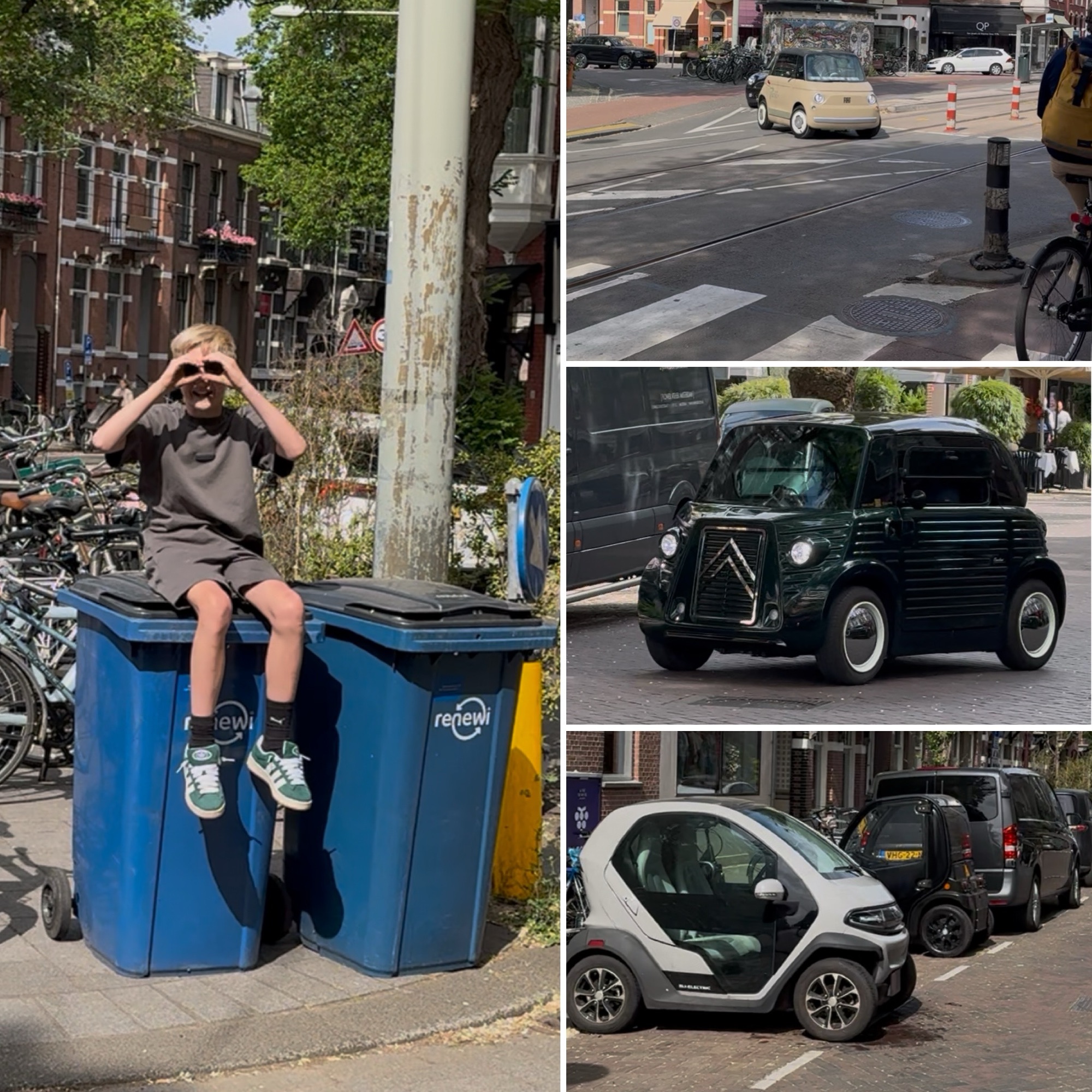 mini cars, city car, amsterdam, biro, invalidenwagentjes, hip