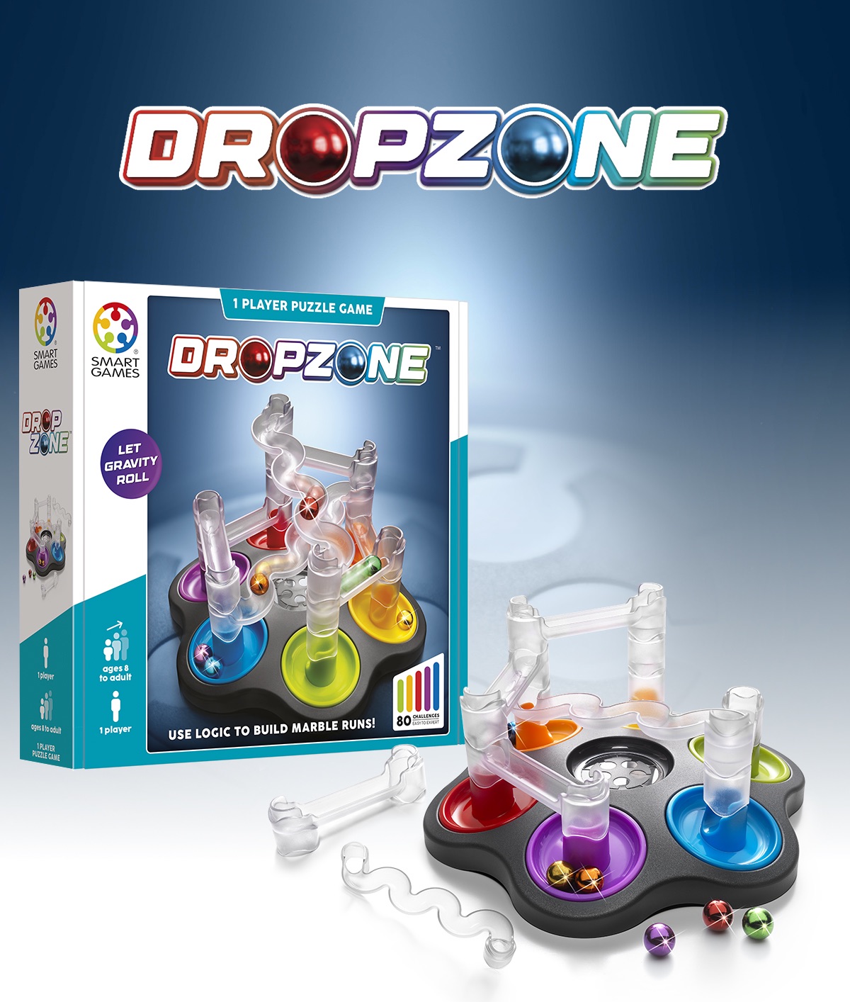 smartgames, dropzone, spelletje