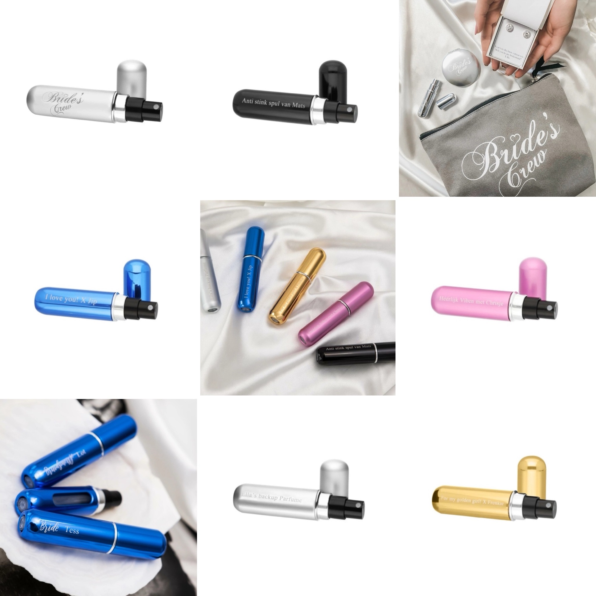 Parfumverstuiver met jouw gravure, drks, gepersonaliseerd cadeau, moederdag cadeau, moeder – dochter cadeau