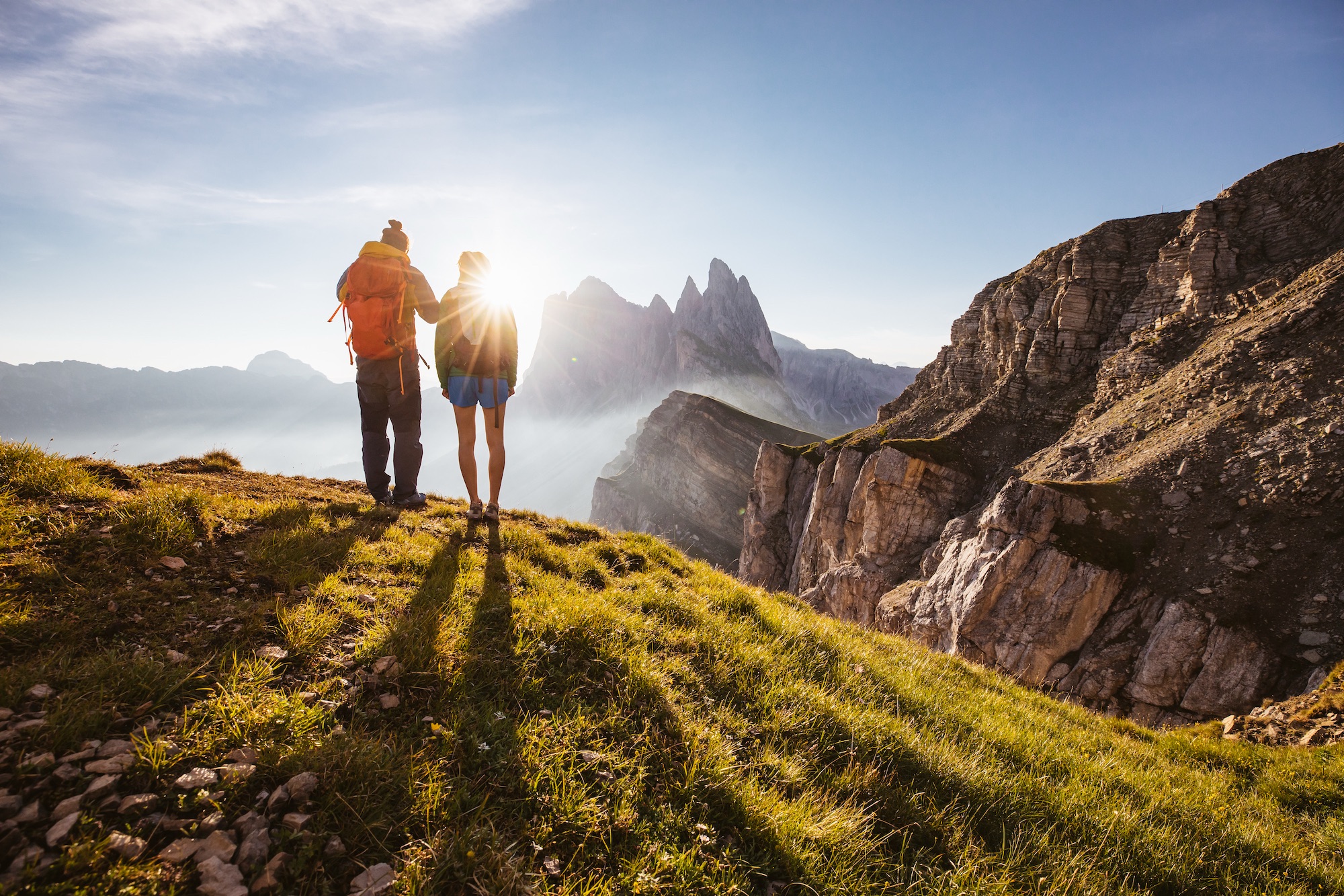 mountainbiken, fietsen, bergen, val gardena, hiken